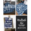 Huglanket Landlord Gifts Throws for Men Women, Funny Flannel Blanket