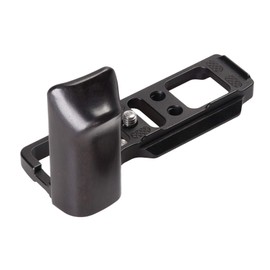 WEPOTO GRIII GR3 GRIIIX GR3X Hand Grip Quick Release Plate Compatible with Ricoh GRIII GR3 GRIIIX GR3X Camera -Aluminium Ebony (GP-GR3-B)