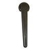 Recliner Footrest Release Handle Lever 5/8" Black Wood Grain