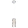 Possini Euro Design Alyssa Chrome Silver Iron Mini Pendant Light