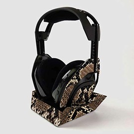 MightySkins Carbon Fiber Skin For ASTRO Gaming A50 Wireless Headphones + Base Station - Rattler | Protective, Durable Textured Carbon Fiber Finish | Easy To Apply | Made in the USA