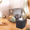 Sumnacon Square Leather Tissue Box Cover - Stylish Cube Tissue