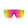 Heat Wave Visual Lazer Face Custom Sunglasses in Core