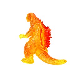 CCP Middle Size Series Godzilla EX [Vol. 4] Godzilla (2001) Clear Orange Ver., Approx. 5.1 inches (130 mm), PVC Pre-painted Finished Soft Vinyl Figure