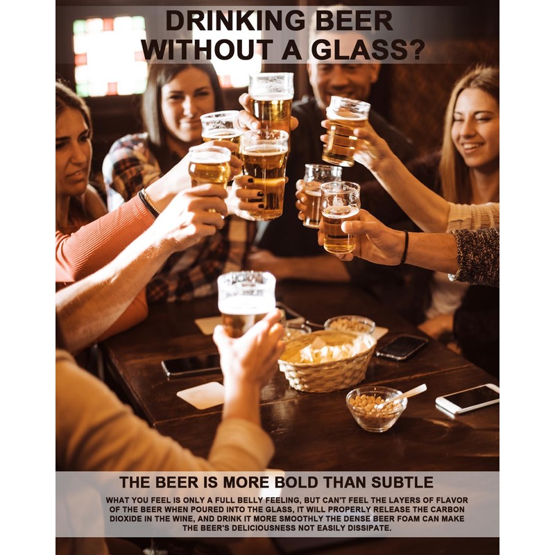 Pint Glasses,20oz British Beer Glass,Classics Craft Beer Glasses,Premium Beer Glasses