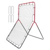 VEVOR Baseball And Softball Rebounder Net 3x4.5 ft PitchBack 3-Way