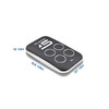 EcoStar Handheld Transmitter Compatible Replaces Hörmann RSE2 433 RSC2 Wireless