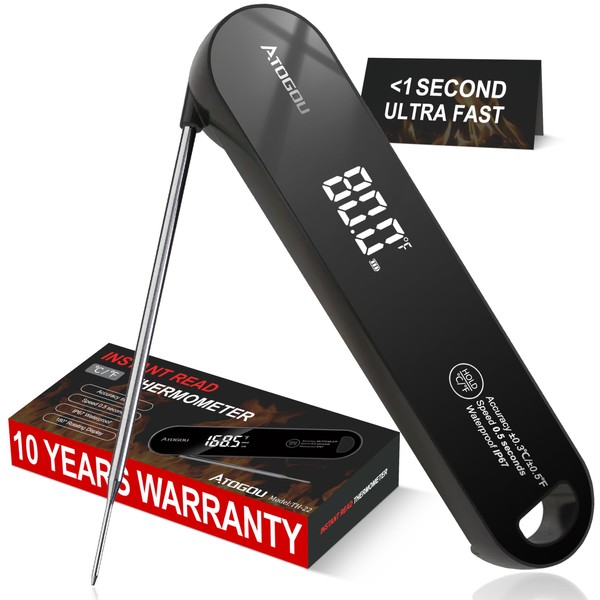Atogou Atogou The Latest Thermocouple Food Thermometer. Faster: <1 Second