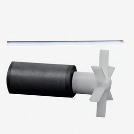 Aquarium Impellers for 304, 305, 404, 405 Rotor w/Straight Fan Blades Compatibler #A20152#A20172 External Filter Replacement Impellers Aquarium Accessories Including Ceramic Shaft