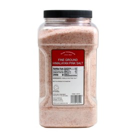 Olde Thompson Fine Ground 12lbs Bulk Must have Kitchen Essential Pantry Necessity Great for Seasoning Fish Poultry and Meat Perfect for Cooking and Grilling, Himalayan Pink Salt, 192 Ounce