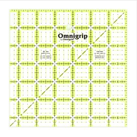 Omnigrip 6-1/2" x 6-1/2" Non-Slip Square Quilting Ruler by Omnigrid