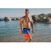 GUGGEN Mountain Swimming Trunks for Men Quick-Drying Swimming Shorts 596