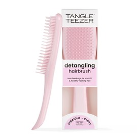 Tangle Teezer Ultimate Detangler Brush for Wet & Dry Hair, Eliminates Knots & Reduces Breakage for All Hair Types, Millennial Pink