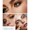 Sombra Líquida Cosmetics Con Glitter Diamond Daze Tono Eye