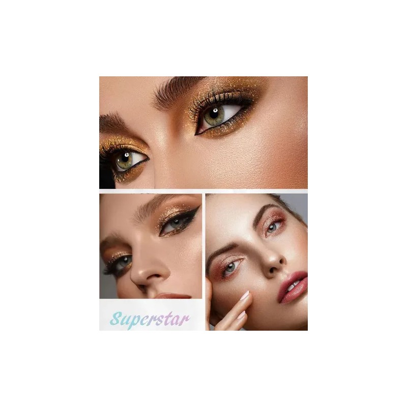 Sombra Líquida Cosmetics Con Glitter Diamond Daze Tono Eye