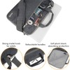 TECHGEAR Case for 12.8" - 13.3" Laptops, Portable Multi-function Laptop