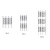 Plug in Small Flower Screen Flower Stand Climbing Vine Stand