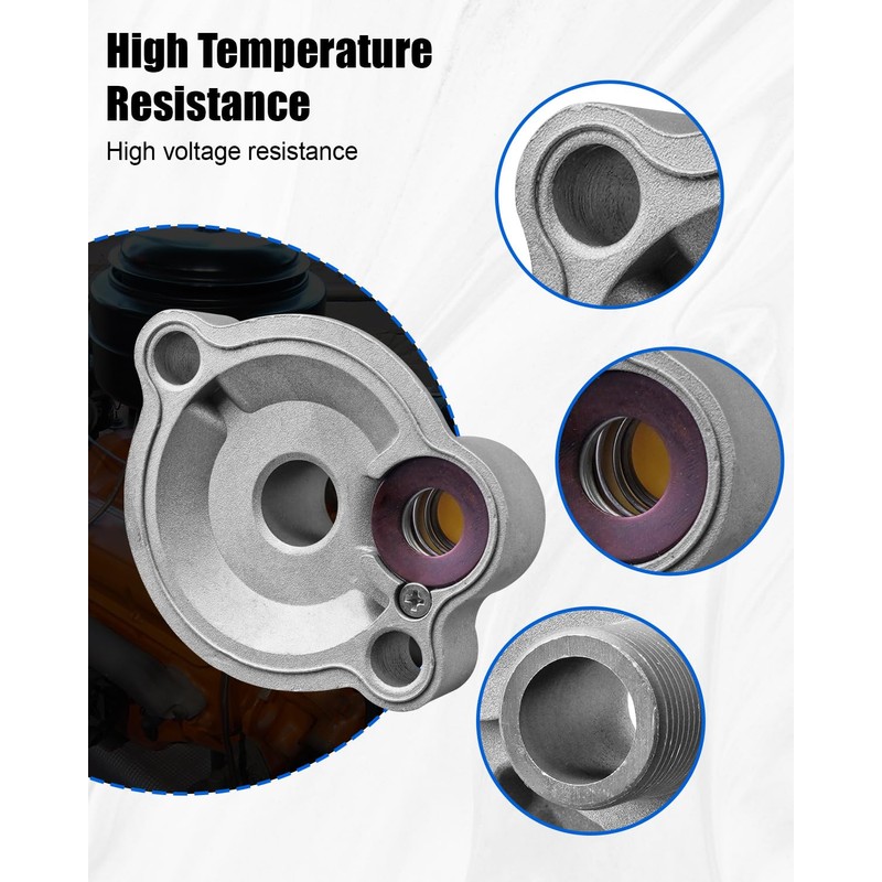 Oil Filter Adapter Replace 3952301 Fit for Chevy Small Block