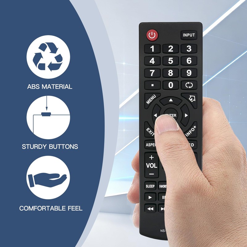 Insignia TV Remote Control Replacement,Universal Remote for Insignia TV