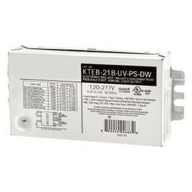 OHLECTRIC Replacement for Keystone KTEB-218-UV-PS-DW | 2 Lamp Compact Fluorescent Electronic Ballast | 18 Watts & 120-277V Input | High Power Factor & Program Start | UL Listed