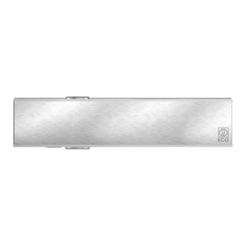 ECO-Schulte The ECO Newton TS-31 Closing Force 1-3 According to EN is a High-Quality Door Closer without Slide Rails in Elegant RAL 9006 Eco Silver Colour 24.3 x 4.1 x 5.6 cm