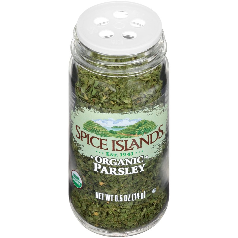 Spice Islands Organic Parsley, 0.5 Ounce