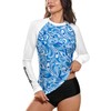 BesserBay Lady Summer Uv Swimming UPF Rashguard Sun Protective Sunblock