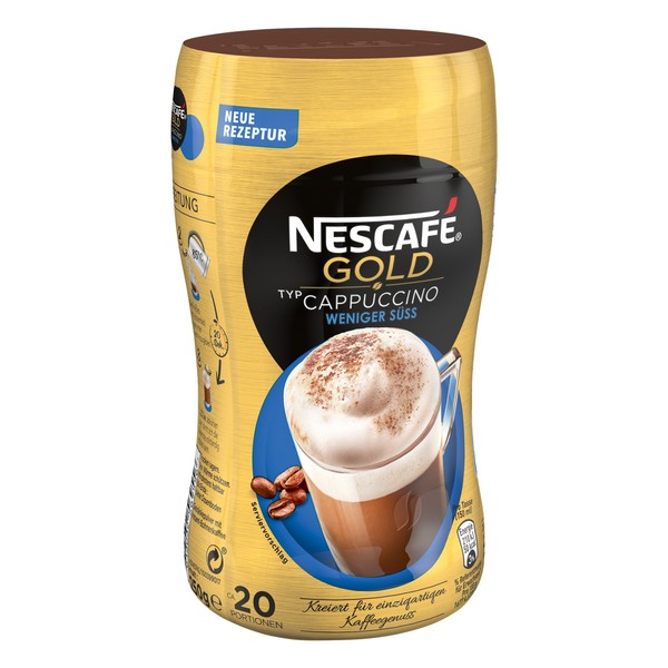 Nescafé Cappuccino less sweet 250 g