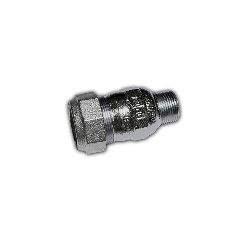 Gebo Armaturen Malleable Cast Iron Clamp Connector A, 1/2 Inch