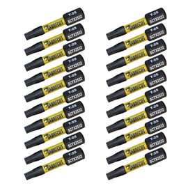 20 x SabreCut SCTX2532_20 32 mm T25 TX25 Magnetic Impact Wrench Drill Bits Set Torx High Performance Compatible with Dewalt Milwaukee Bosch Makita and Others