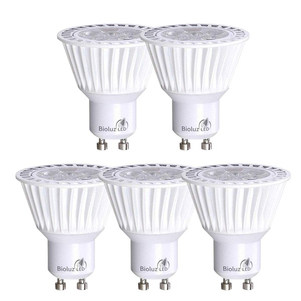 Bioluz LED 5 Pack LED Bulbs Commercial Grade GU10 LED