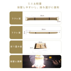 CROSS ZEBRA & ZTARX USB Connection Camping Light, 0.5 lbs (0.266 kg), Lightweight and Compact Airlight, PVC/TPU Material, Handy Light, Inflatable Light, 500 Lumens, Tube Light, Outdoor Camping Travel