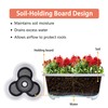 VECELO 5 Tier Vertical Garden Planter, Self Watering Stackable Planters