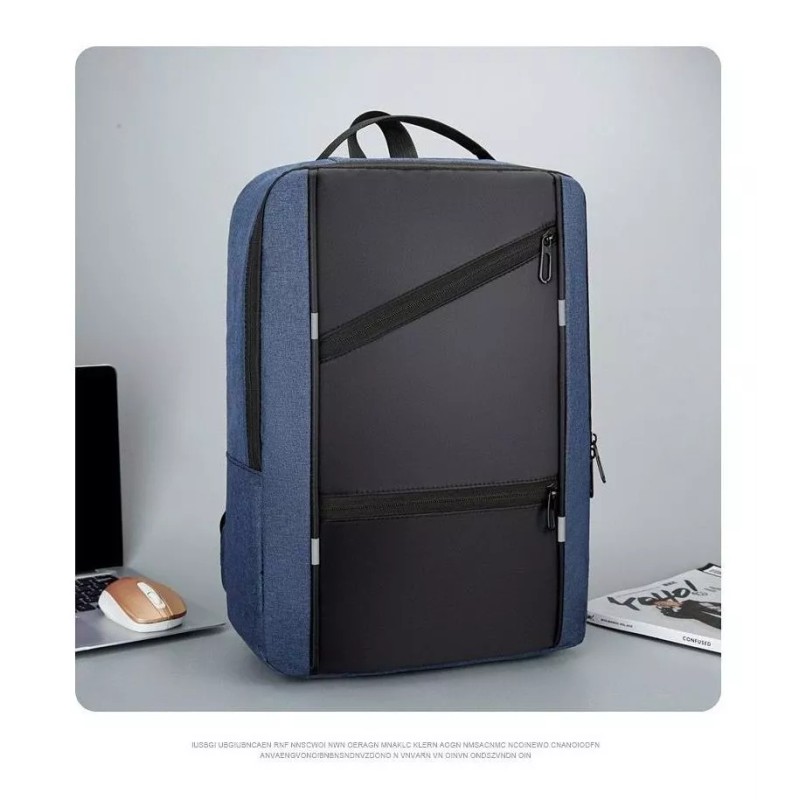 BOSSCO Mochila Antirrobo Impermeable Escolar Laptop 15.6p Carga Usb