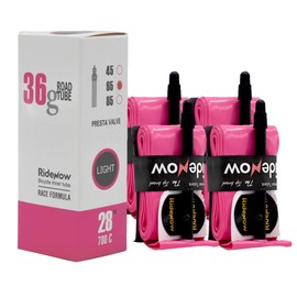 2/4 Pack Ridenow TPU Inner Tubes 700 x 18-32c Bike Tubes with 45/65/85mm Presta Valve