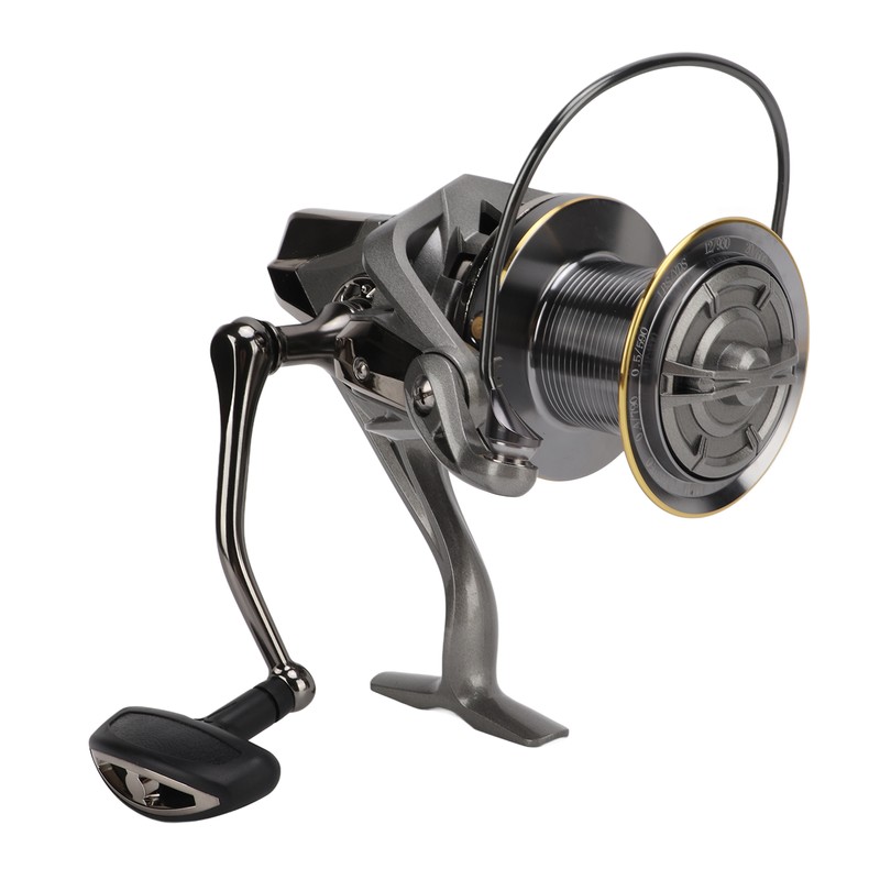 4.8:1 Spinning Fishing Reels Strong Braking Force All Metal Long