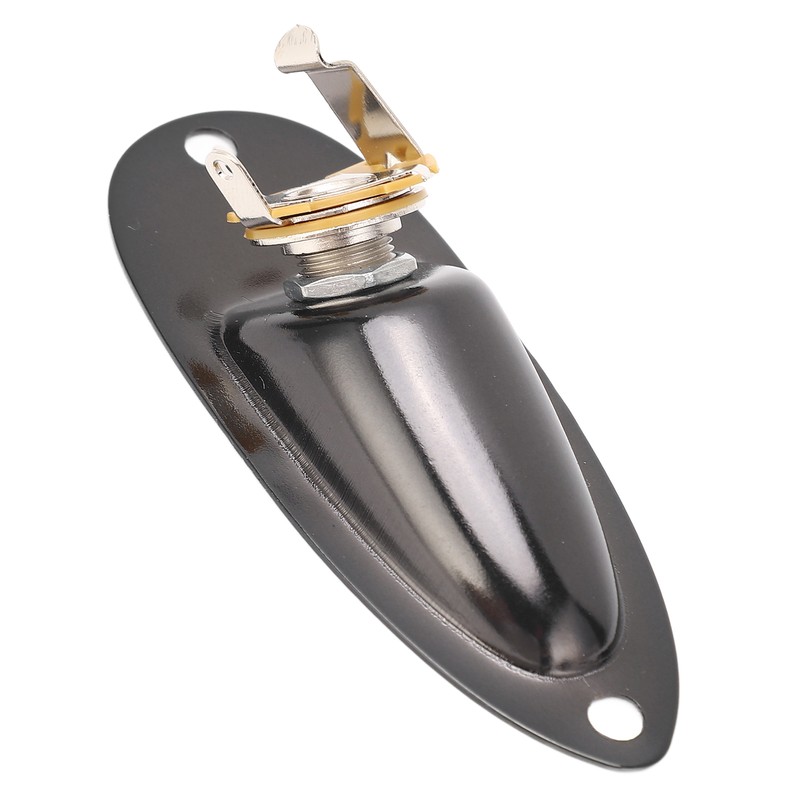 Guitar Input Jack Boat Style 6.35mm Metal Electric Guitar Input