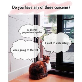 Cat Harness Escape Proof with Leash for Walking, Travel Vest Soft Chest Support, Adjustable Size, Escape Proof Soft Adjustable Vest Harnesses, Breathable, Kittens, Small Dogs (美/背縄/橙2/XS)