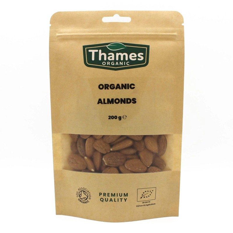 Organic Almonds 500g- Nutrient-Packed, Eco-Conscious Snack & Ingredient for Vegan,