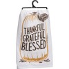 Primitives by Kathy Thankful Grateful Blessed Home Décor Kitchen Towel