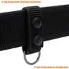 TACNEX Duty Belt Suspenders Loop Attachment with Metal Ring Nylon