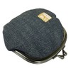 [Senitosuin] Nishijin Textile Gold Brocade Purse 3.5 Inch Round Wallet/Coin