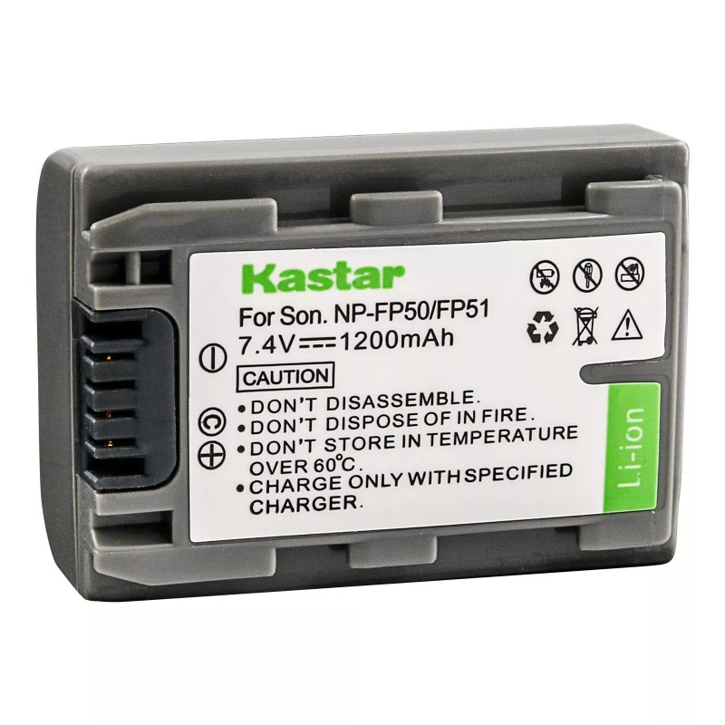 Kastar Battery for Sony NP-FP30 NP-FP50 NP-FP51 NPFP60 NP-FP70 FP71