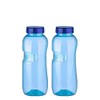 2 x 0,5 Liter Trinkflasche aus Tritan / Wasserflasche /