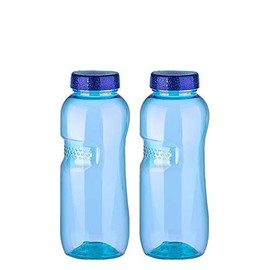 2 x 0,5 Liter Trinkflasche aus Tritan / Wasserflasche / BPA-frei