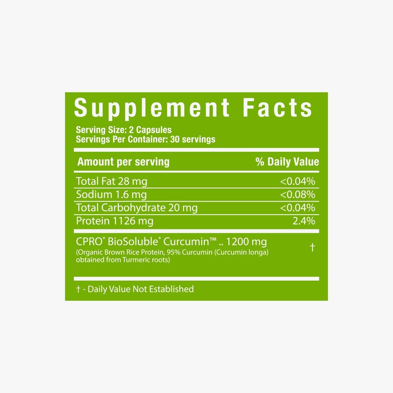 CurcuminPro Complete Vegan | BioSoluble Brown Rice Protein & Organic