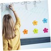 DECHOUS 24Pcs Magnetic Flower Stickers for Fridge Easy Apply Remove