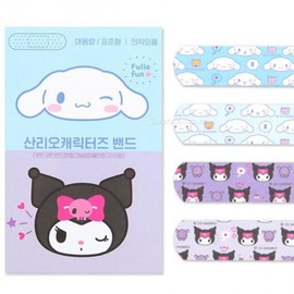 Support 3000 Kuromi & Cinnamoroll Pattern Band Large Capacity (Standard Type) 1 each [C2-363091] 3ea