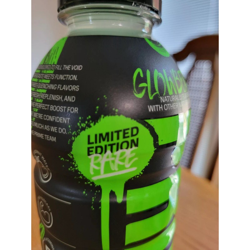 Prime RARE GLOWBERRY PRIME HYDRATION LIMITED EDITION BOTTLE (Unopened) LOGAN