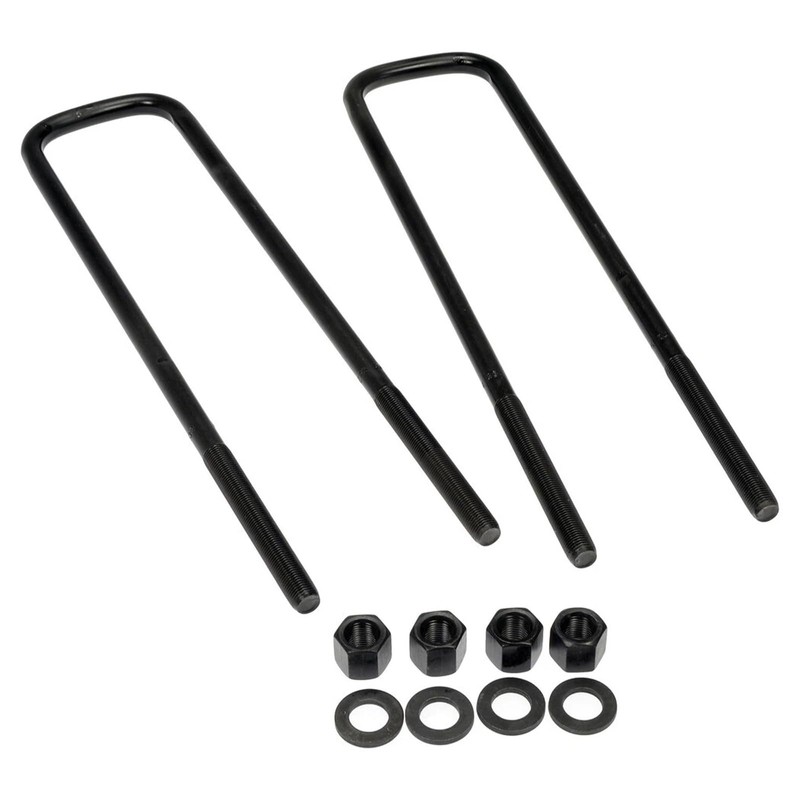 iiLentes 929-789 Rear Leaf Spring Axle U-Bolt Kit Compatible with